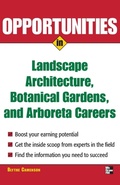 Cover: Opportunities in Landscape Architecture, Botanical Gardens and Arboreta Careers - McGraw-Hill Contemporary