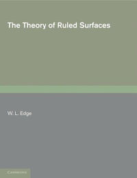 Abbildung von: The Theory of Ruled Surfaces - Cambridge University Press