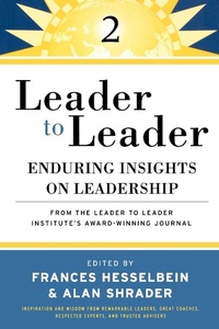 Enlarge image Cover: Leader to Leader - Jossey-Bass