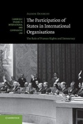 Cover: The Participation of States in International Organisations - Cambridge University Press