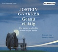 Cover: Genau richtig - Der H&ouml;rverlag