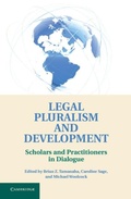 Cover: Legal Pluralism and Development - Cambridge University Press