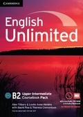 Cover: English Unlimited Upper Intermediate Coursebook with e-Portfolio and Online Workbook Pack - Cambridge University Press