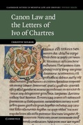 Cover: Canon Law and the Letters of Ivo of Chartres - Cambridge University Press