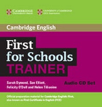 Enlarge image Cover: First for Schools Trainer Audio CDs (3) - Cambridge University Press