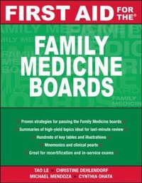 Abbildung von: First Aid for the Family Medicine Boards - McGraw-Hill Medical