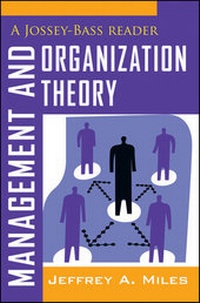 Enlarge image Cover: Management and Organization Theory - Jossey-Bass
