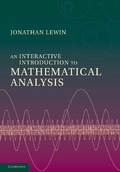 Cover: An Interactive Introduction to Mathematical Analysis - Cambridge University Press