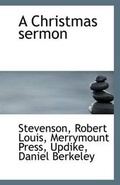 Cover: A Christmas Sermon - BiblioLife