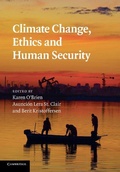 Cover: Climate Change, Ethics and Human Security - Cambridge University Press