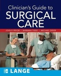 Cover: Clinician's Guide to Surgical Care - McGraw-Hill Medical
