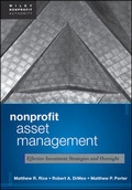 Cover: Nonprofit Asset Management - Wiley