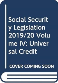 Enlarge image Cover: Social Security Legislation 2019/20 Volume IV - Sweet & Maxwell