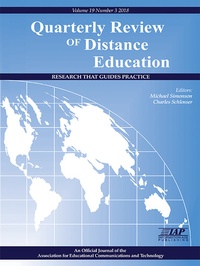 Enlarge image Cover: Quarterly Review of Distance Education - Information Age Publishing