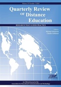 Cover: Quarterly Review of Distance Education Vol 19 Issue 3 - Information Age Publishing