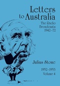 Cover: Letters to Australia, Volume 4 - Sydney University Press