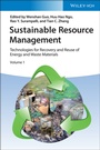 Cover: Sustainable Resource Management - Wiley-VCH