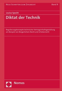 Abbildung von: Diktat der Technik - Nomos
