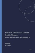 Cover: Sumerian Tablets in the Harvard Semitic Museum - Brill