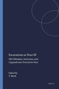 Cover: Excavations at Nuzi III - Brill
