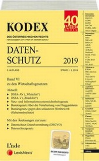Abbildung von: KODEX Datenschutz 2019 - Linde