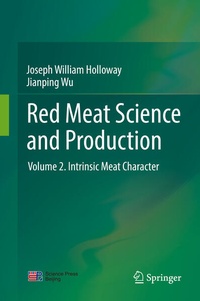 Enlarge image Cover: Red Meat Science and Production - Springer