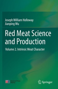 Enlarge image Cover: Red Meat Science and Production - Springer