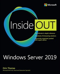 Enlarge image Cover: Windows Server 2019 Inside Out - Addison Wesley