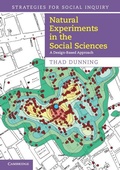 Cover: Natural Experiments in the Social Sciences - Cambridge University Press