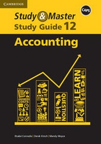 Enlarge image Cover: Study & Master Accounting Study Guide Grade 12 English - Cambridge University Press