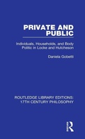Cover: Private and Public - Routledge