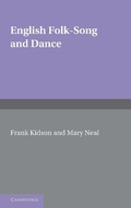 Cover: English Folk-Song and Dance - Cambridge University Press