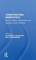 Cover: Constructing Democracy - Routledge