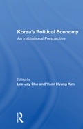 Cover: Korea's Political Economy - Routledge