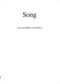 Cover: Alejandro Cesarco: Song - Renaissance Society at the University of Chicago