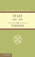 Cover: Italy from 1494 to 1790 - Cambridge University Press