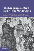 Cover: The Languages of Gift in the Early Middle Ages - Cambridge University Press