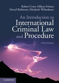 Cover: An Introduction to International Criminal Law and Procedure - Cambridge University Press