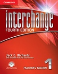Cover: Interchange Level 1 Teacher's Edition with Assessment Audio CD/CD-ROM - Cambridge University Press