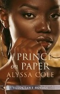 Cover: A Prince on Paper - Thorndike Press Large Print