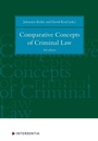 Cover: Comparative Concepts of Criminal Law - Intersentia Ltd