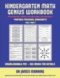 Cover: Printable Preschool Worksheets (Kindergarten Math Genius) - Kindergarten Workbooks