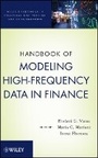 Cover: Handbook of Modeling High-Frequency Data in Finance - Wiley