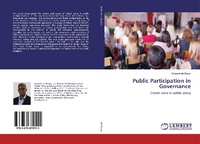 Bild: Public Participation in Governance - LAP Lambert Academic Publishing