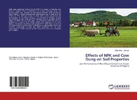 Abbildung von: Effects of NPK and Cow Dung on Soil Properties - LAP Lambert Academic Publishing