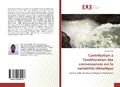 Cover: Contribution a l'amelioration des connaissances sur la variabilite climatique - Editions Universitaires Europeennes