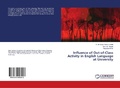 Cover: Influence of Out-of-Class Activity in English Language at University - LAP Lambert Academic Publishing