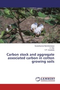 Cover: Carbon stock and aggregate associated carbon in cotton growing soils - LAP Lambert Academic Publishing