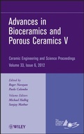 Cover: Advances in Bioceramics and Porous Ceramics V, Volume 33, Issue 6 - Wiley