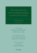 Cover: The Statute of the International Court of Justice - OUP eBook